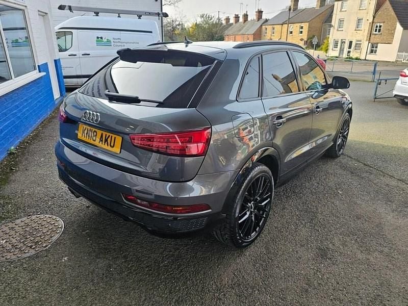 Used Audi Q3 Black Edition 180 HP (132 kW) 2018 Grey SUV