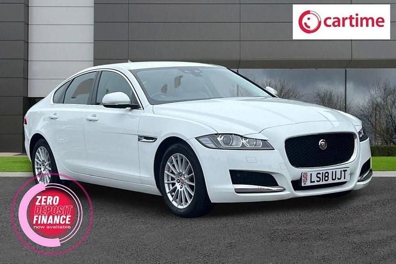 White Used 2018 Jaguar XF Prestige Sedan | £12,000 (Fair price) - Image 1/4