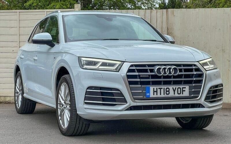 Used Audi Q5 S-Line 252 HP (185 kW) 2018 White SUV