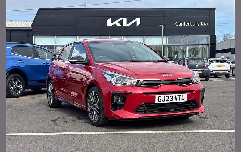 Used Kia Rio GT-Line S 120 HP (88 kW) 2023 Red Hatchback