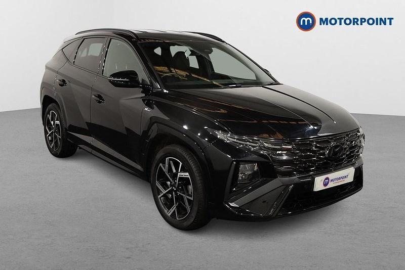 Black Used 2024 Hyundai Tucson N Line SUV | £23,699 (A bit pricey) - Image 1/4