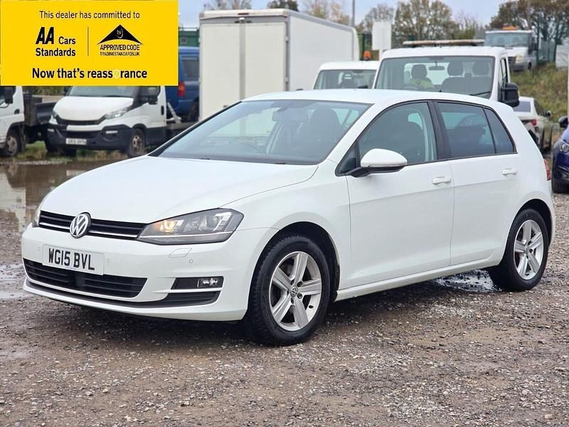 Used VW Golf VII Match 122 HP (89 kW) 2015 White Hatchback