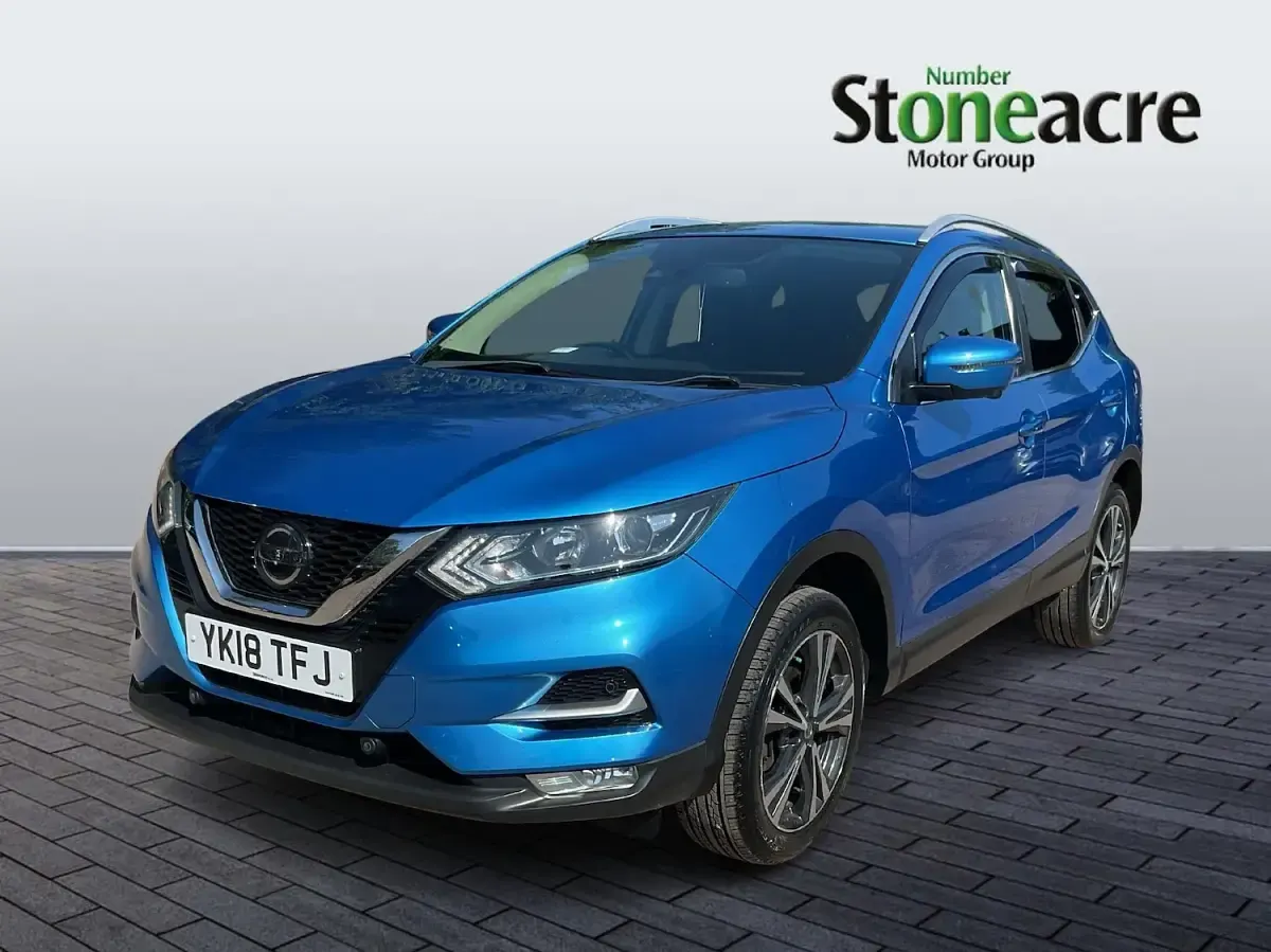 Used Nissan Qashqai N-Connecta 115 HP (84 kW) 2018 Blue SUV