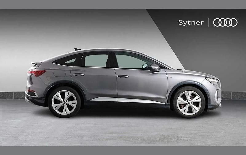 Used Audi Q4 Sportback e-tron S-Line 150 kW (204 HP) 2022 Grey SUV