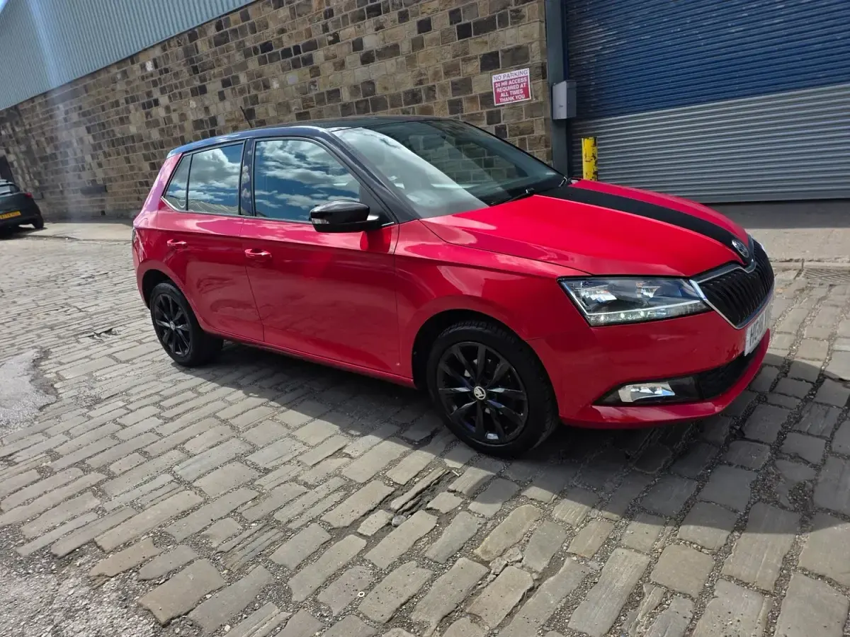 Used Skoda Fabia Colour Edition 2018 Red Hatchback