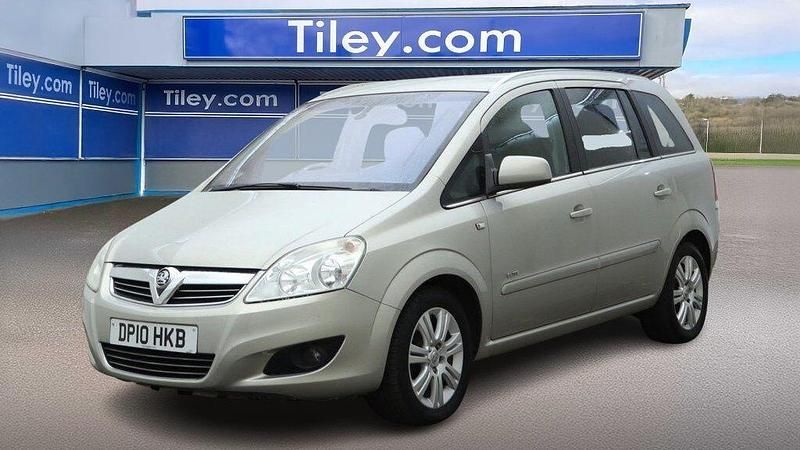 Used Vauxhall Zafira Elite 140 HP (102 kW) 2010 Silver MPV