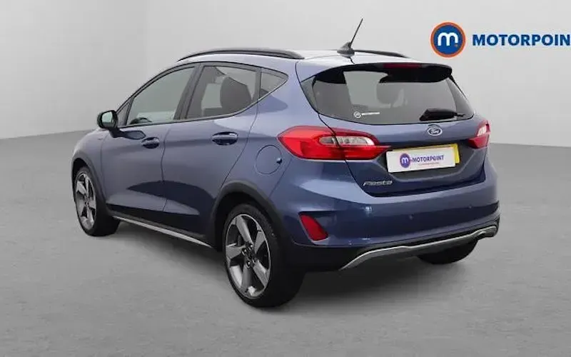 Used Ford Fiesta Active 95 HP (69 kW) 2021 Blue Hatchback