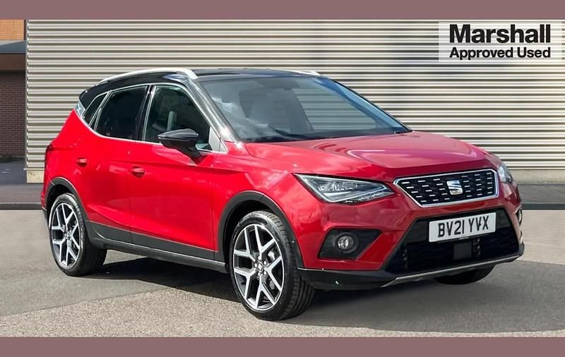 Used Seat Arona XCELLENCE Lux 110 HP (80 kW) 2021 Red SUV