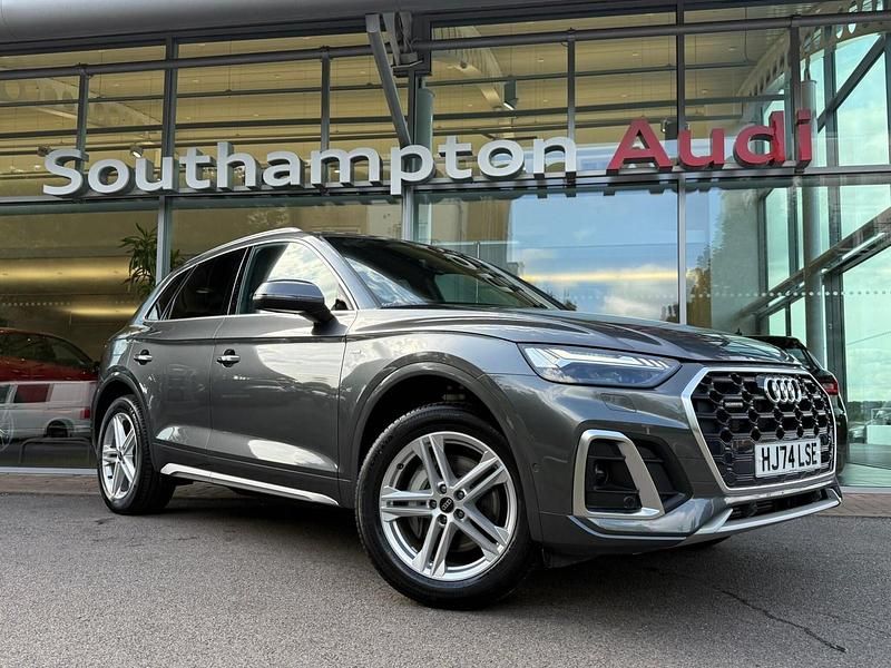 Grey Used 2024 Audi Q5 S-Line SUV | £37,990 (Fair price) - Image 1/4
