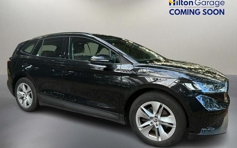 Black Used 2021 Skoda Enyaq iV ecoSuite SUV | £16,050 (Good price) - Image 1/1