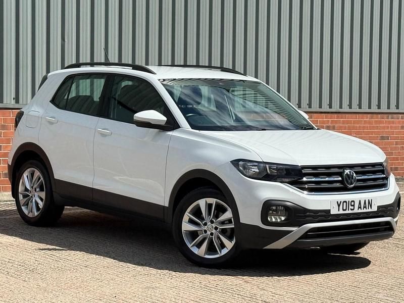 Used VW T-Cross SE 115 HP (84 kW) 2019 White SUV