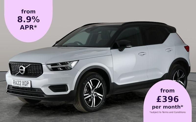 Silver Used 2021 Volvo XC40 R-Design SUV | £25,407 (Fair price) - Image 1/2