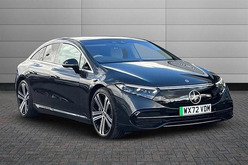 Graphite grey Used 2022 Mercedes EQS450+ Exclusive Luxury Sedan | £52,990 (A bit pricey) - Image 1/4