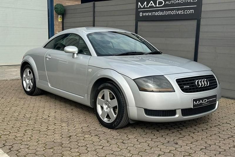 Used Audi TT 225 HP (165 kW) 2001 Silver Coupe