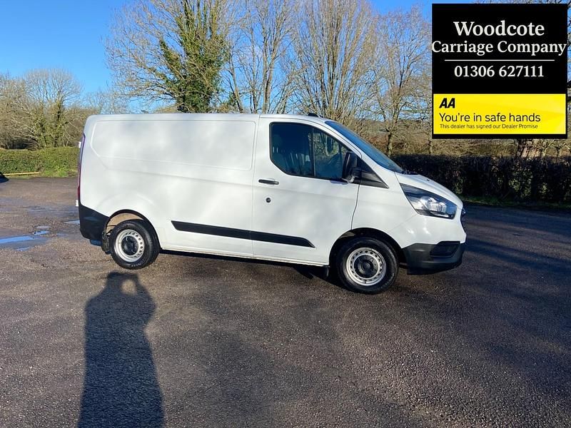Used Ford Transit Custom S 105 HP (77 kW) 2021 White Van