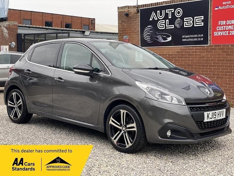 Grey Used 2019 Peugeot 208 GT-line Hatchback | £9,490 (Super price) - Image 1/3