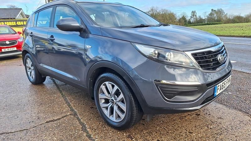 Used Kia Sportage 114 HP (83 kW) 2016 Blue SUV