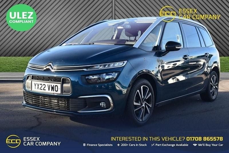 Used Citroën Grand C4 Picasso PureTech 130 HP (95 kW) 2022 Blue MPV