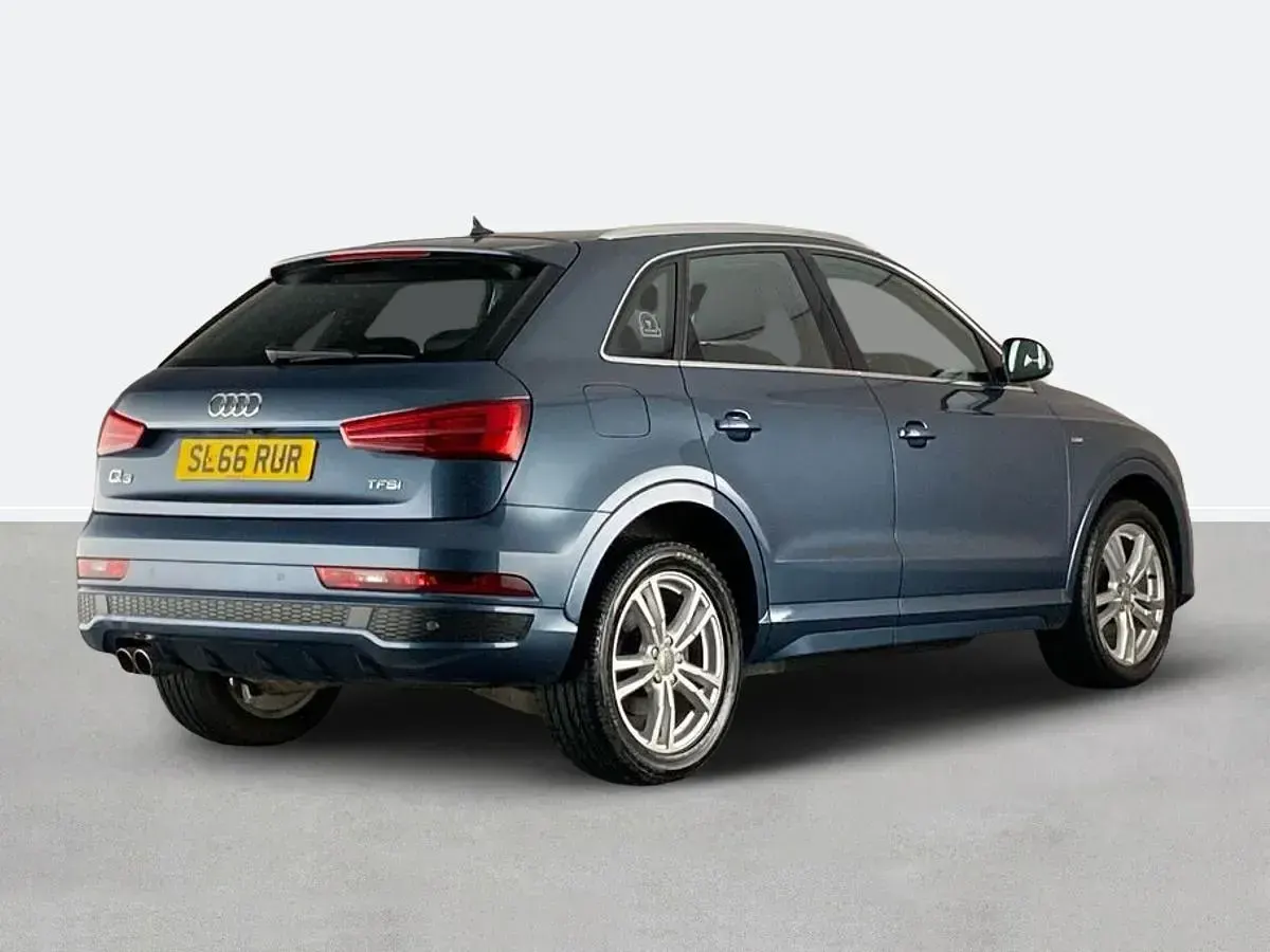 Used Audi Q3 S-Line 150 HP (110 kW) 2016 Blue SUV