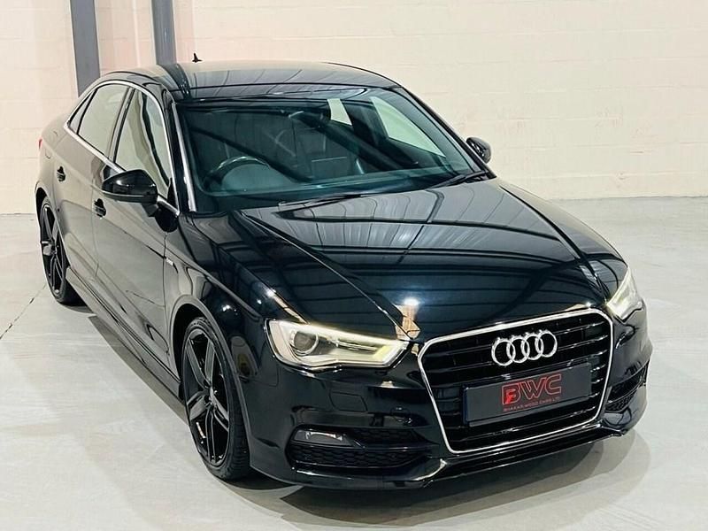 Used Audi A3 S-Line 150 HP (110 kW) 2014 Black Sedan