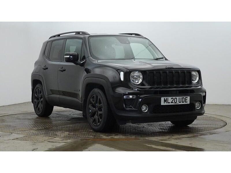 Carbon black Used 2020 Jeep Renegade Night Eagle SUV | £13,999 (Fair price) - Image 1/4