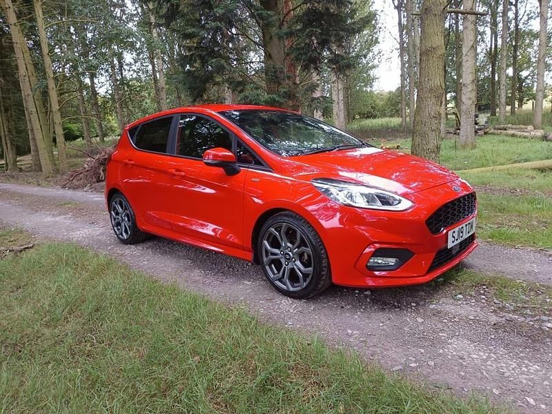 Used Ford Fiesta ST-Line 100 HP (73 kW) 2019 Red Hatchback