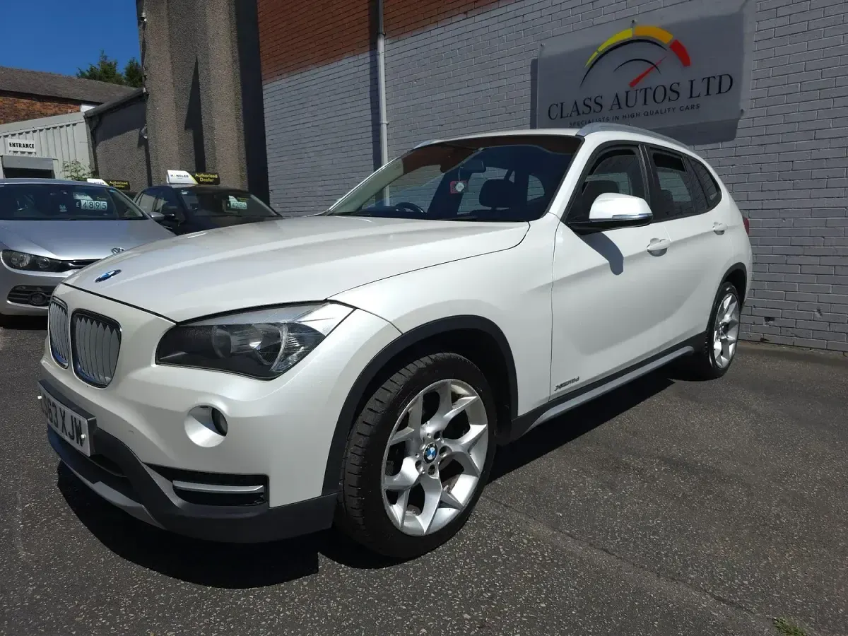 Used BMW X1 xLine 2014 White SUV