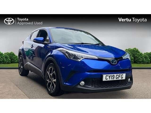 Blue Used 2018 Toyota C-HR Design SUV | £15,346 (Fair price) - Image 1/4