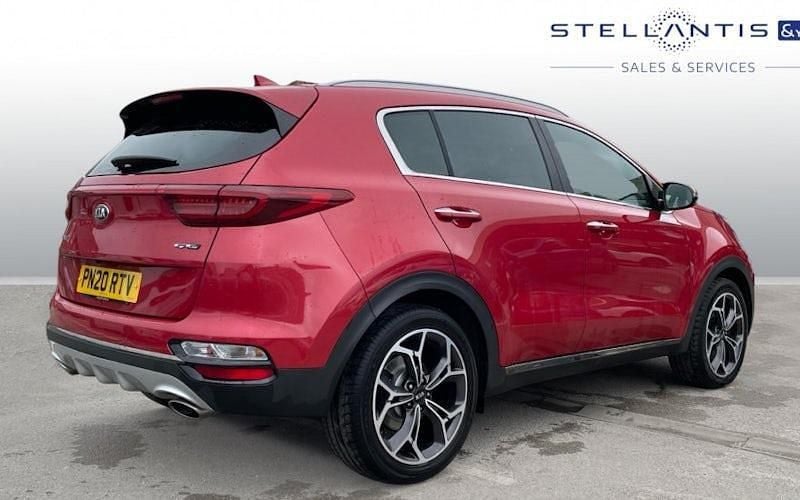 Used Kia Sportage GT-Line 177 HP (130 kW) 2020 Red SUV