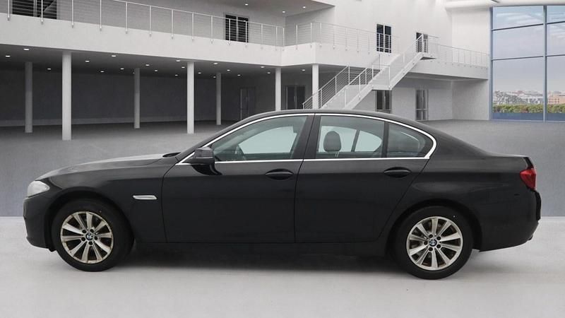 Used BMW 520 Impressive 2014 Black Sedan