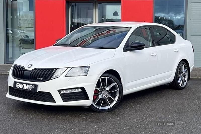 Used Skoda Octavia vRS 2020 White Hatchback