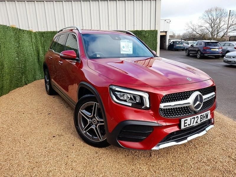 Used Mercedes GLB220 AMG Line Premium 190 HP (139 kW) 2022 Red SUV