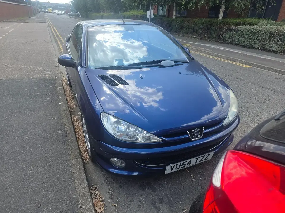 Used Peugeot 206 Allure 2004 Blue Cabriolet