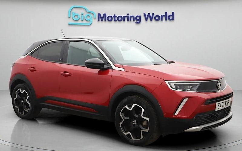 Used Vauxhall Mokka Edition 100 kW (136 HP) 2021 Red SUV