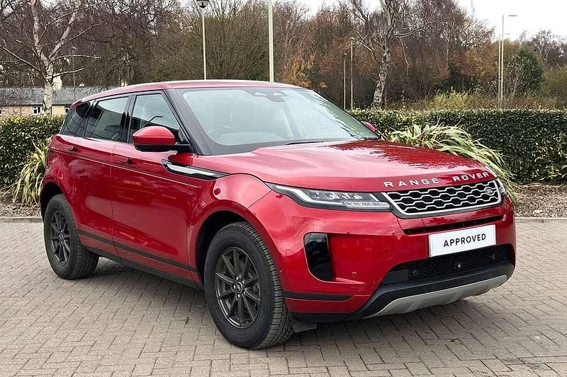 Red Used 2021 Land Rover Range Rover evoque SUV | £18,500 (Good price) - Image 1/4