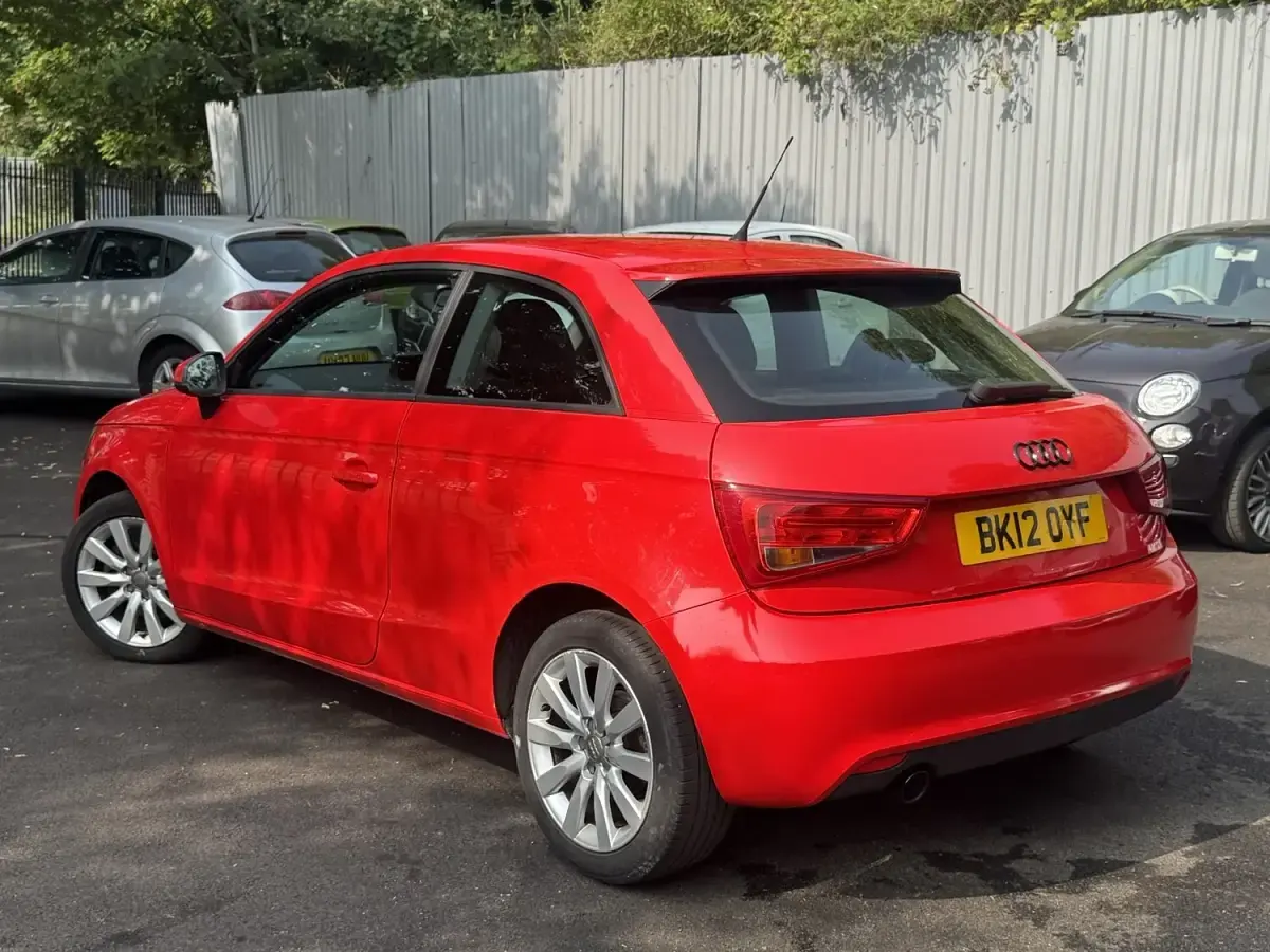 Used Audi A1 Sport 105 HP (77 kW) 2012 Red Hatchback