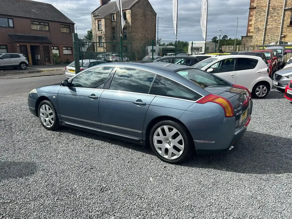 Used Citroën C6 204 HP (150 kW) 2008 Grey Sedan
