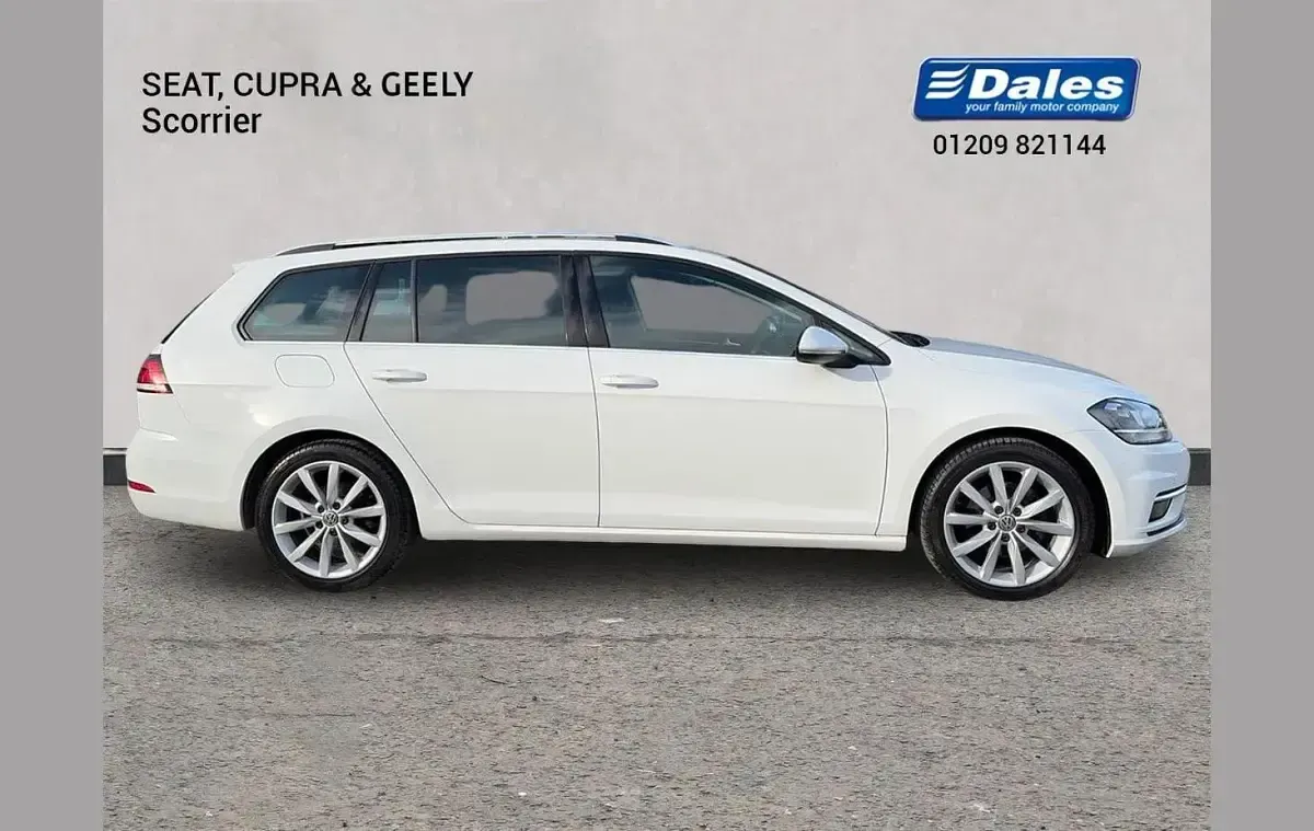 Used VW Golf VII GT 147 HP (108 kW) 2018 White Estate