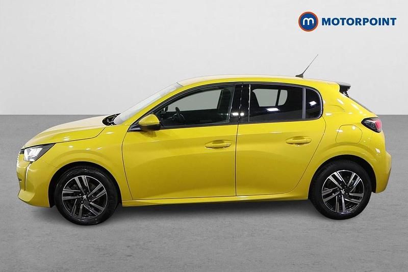 Used Peugeot 208 Allure Premium 2021 Yellow Hatchback