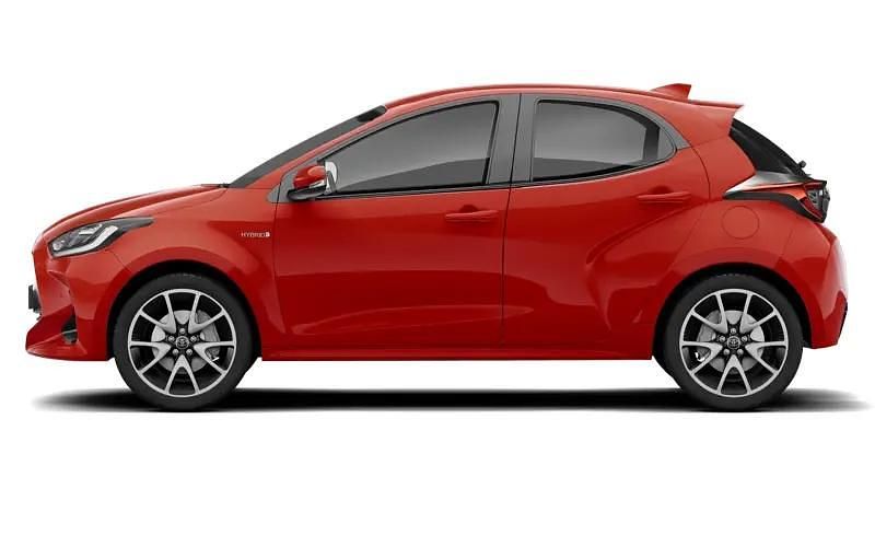 Red Used 2019 Toyota Yaris Hatchback | £10,499 (Fair price) - Image 1/1