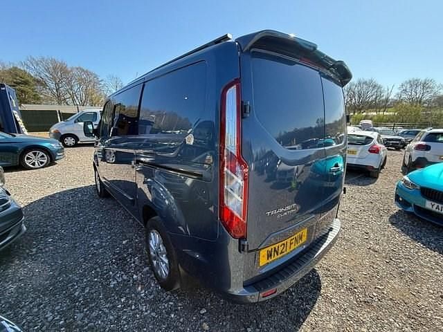 Used Ford Transit Custom Limited 130 HP (95 kW) 2021 Blue Van
