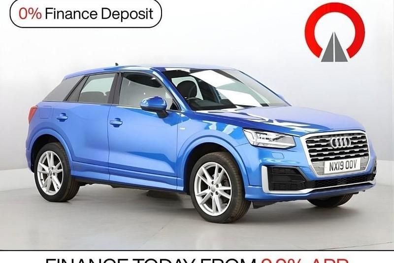 Used Audi Q2 S-Line 150 HP (110 kW) 2019 Blue SUV