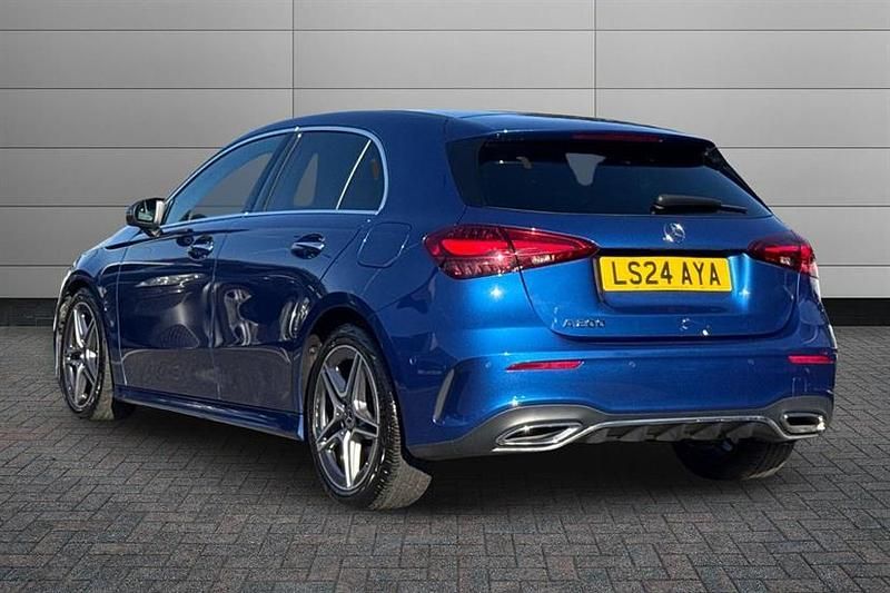 Used Mercedes A200 Executive 163 HP (119 kW) 2024 Spectral blue Hatchback