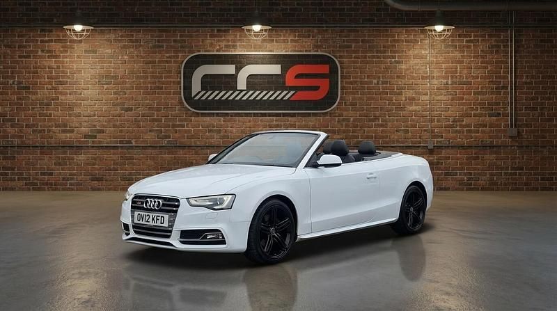 Used Audi S5 Cabriolet Design 333 HP (244 kW) 2012 White Cabriolet