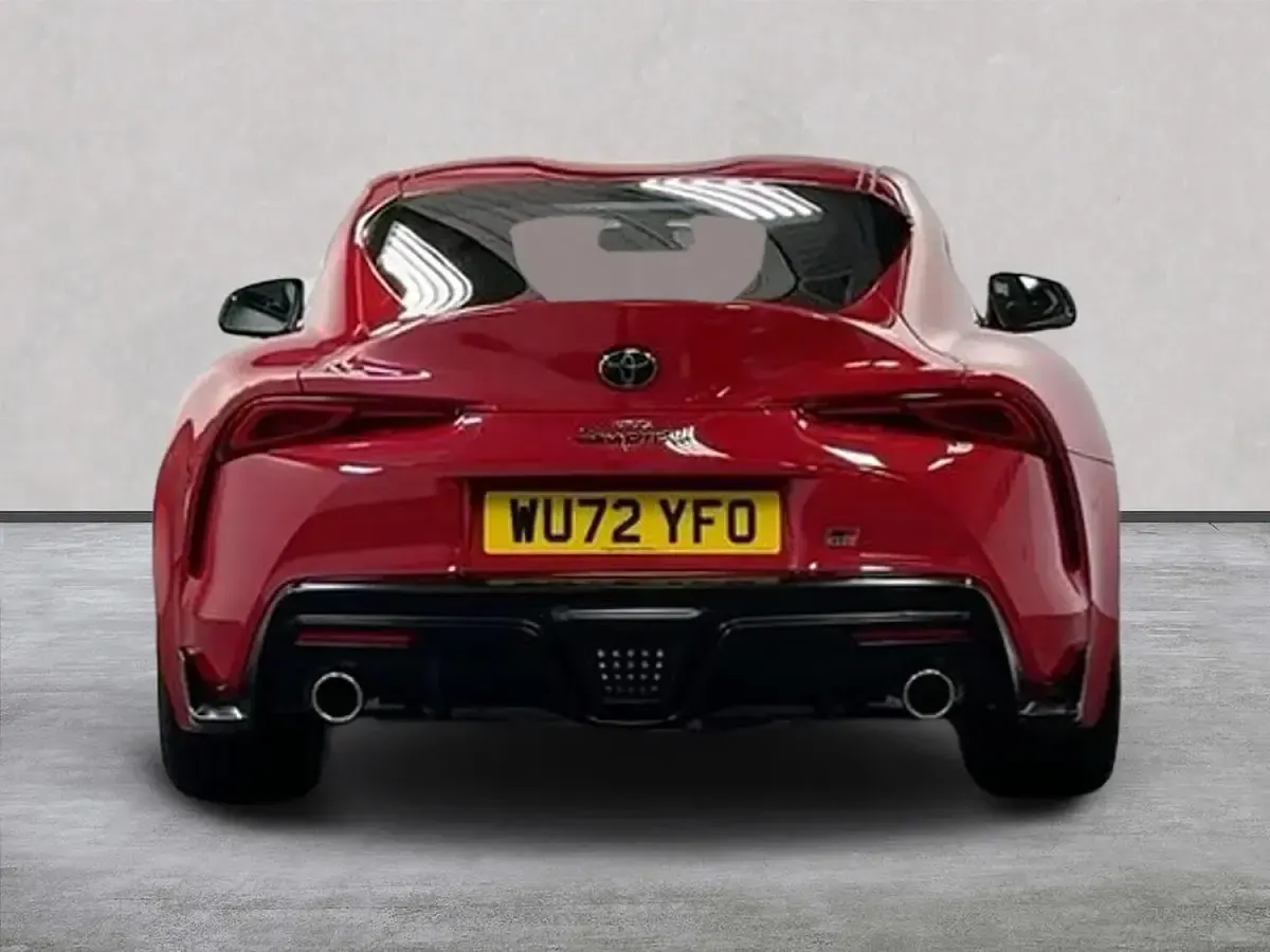 Used Toyota Supra 258 HP (189 kW) 2022 Red Coupe