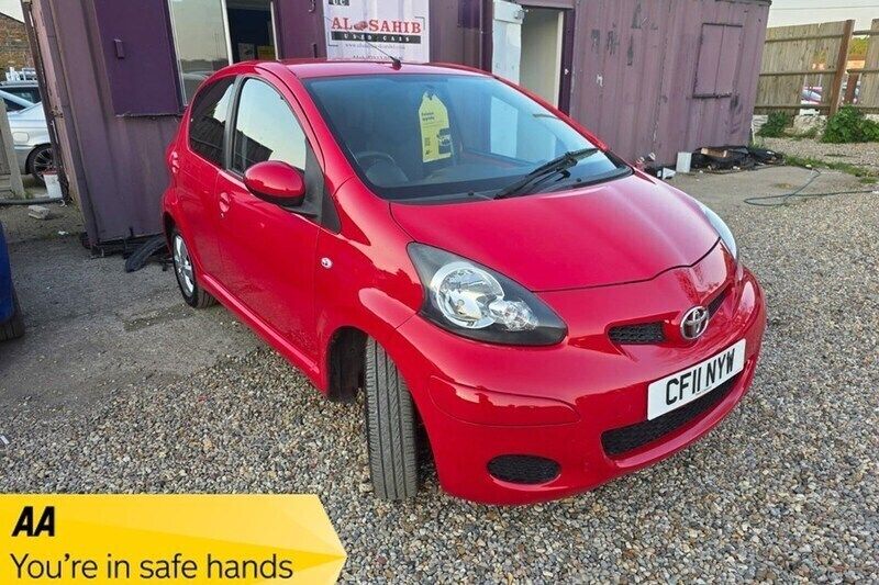 Red Used 2011 Toyota Aygo Hatchback | £5,900 (Fair price) - Image 1/1