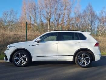 Used VW Tiguan R-line Edition 150 HP (110 kW) 2023 White SUV