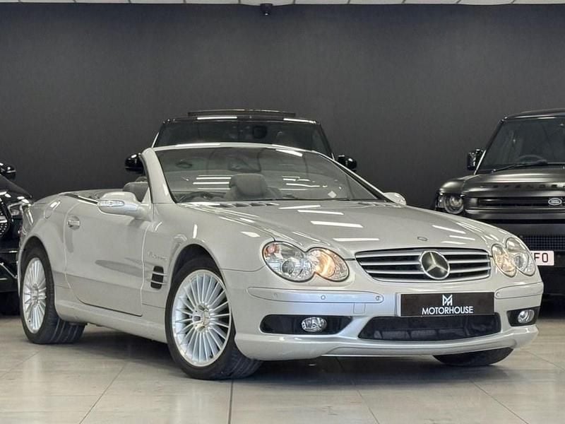 Used Mercedes SL55 AMG AMG 2002 Silver Coupe