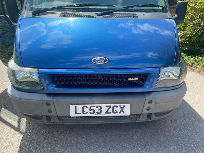 Used Ford Transit 75 HP (55 kW) 2003 Blue Van