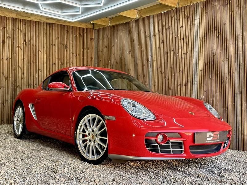 Used Porsche Cayman 295 HP (216 kW) 2006 Red Coupe